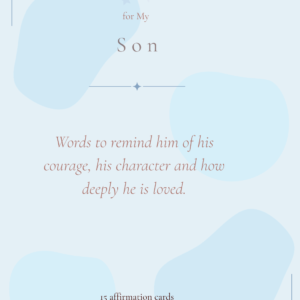 Affirmation Cards for Son